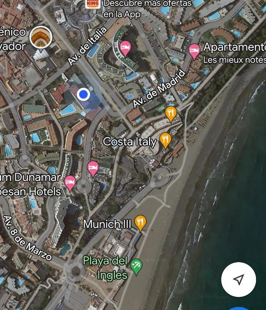 Appartement Sea View Las Arenas 815 Naturist Fkk Lgbt Maspalomas